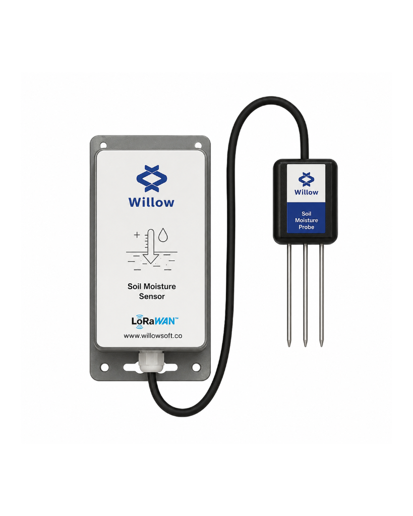 Sensor LoRaWAN exterior de humedad del suelo